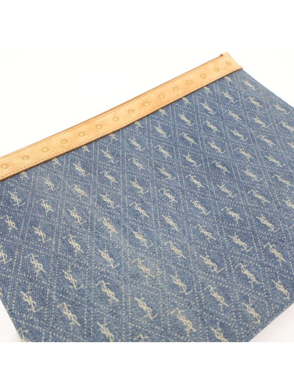 Saint Laurent Clutch Blue - Picture 9 of 12